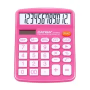 Large Display Solar Battery Calculator with Big Buttons for Home Office School