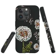 For iPhone 15 Pro Case, Shielding Cover, Dandelion Flowers
