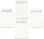Beavorty Mini Notepads Set A7 Writing Pads 80 Pages Portable Memo Books Paper for Teachers Students Workers