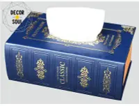 在飛比找Yahoo!奇摩拍賣優惠-DS北歐家飾§LOFT工業風 書本造型衛生紙盒 三色 面紙盒