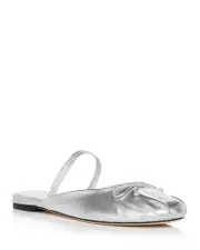 Stuart Weitzman Women's Prima Bow Ballet Flats