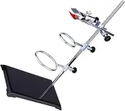 Cabilock Laboratory Stand Ring Clamp Frame Sturdy Lab Equipment for Test Tubes and Chemistry Experiments and Construction for Educational
