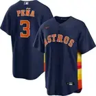 Nike Jeremy Pena Houston Astros Replica Navy Alternate Jersey, Boys Large