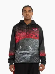 Essendon Bombers AFL Mens Indigenous Lightweight Hoody by Sporting House