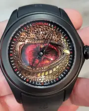 Corum Bubble 47mm Dragon Eye Limited 88 Swiss 25 Jewels Automatic Men's Watch