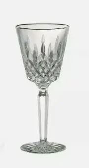 Waterford Lismore Platinum Crystal Wine Glass #101660