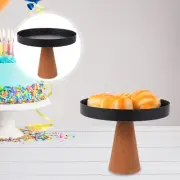 Tiered Serving Platter Tall Cake Pan Birthday Stand Professional Display