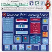 Learning Can Be Fun Calendar Felt Learning Board