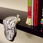 Distorted Wall Clocks Surrealist Salvador Dali Style Wall Watch Decor