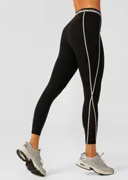 [Lorna Jane] Iconic Ankle Biter Leggings in Black, Size - XS XS Black