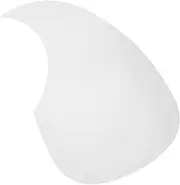 Abaodam Bass Pickguard Replacement for Acoustic Guitars Anti Scratch Guard Plate Easy Install Removable Folk Guitar Parts