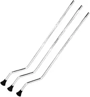 ａ aternee 3Pcs Floor Tom Drum Legs Anti Slip Drum Legs for Drum Kit Tom Drum Jazz Drum