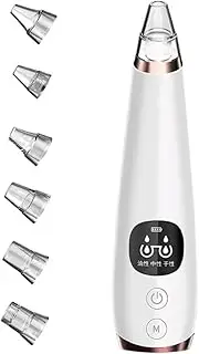 Beavorty 1pc Electric Pore Cleaner Facial Beauty Cleaner Beauty Instrument Skin Care Instrument White
