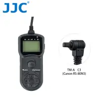 在飛比找momo購物網優惠-【JJC】TM-A 液晶定時快門線 C3(相容Canon R