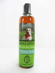 Natural Antiseptic & Refreshing Mint Dog Shampoo Spearmint Oil + Olive Oil 8oz