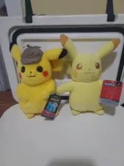 Pair Of Pokémon Pikachu Plush Toys NWT