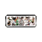 Jayson Tatum Boston Celtics Panoramic Memorabilia Framed
