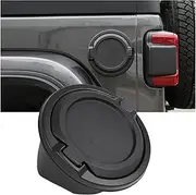 Tank Covers Compatible For Jeep Wrangler JL 2018+ ABS Car Gas Fuel Tank Cap Cover Accessories for Jeep Wrangler JL 2019+(Army green)