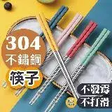 在飛比找遠傳friDay購物優惠-[台灣出貨] 304不鏽鋼筷 環保筷子 便攜餐具 不銹鋼筷子