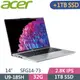 ACER Swift GO SFG14-73-95N0 銀(Ultra 9-185H/32G/1T+1T SSD/W11/2.8K IPS/14)特仕