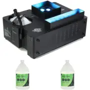 Froggy's Fog Hyperion D6 Dual-color 1,600-watt Upshot Fog Machine with Fluid