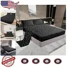King Size Gray Wild Animal Skin Bedding Set - 4-Piece Microfiber Collection