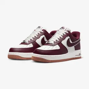 【NIKE 耐吉】Air Force 107 LV8 男鞋 紅色 焦糖底 AF1 運動 低筒 休閒鞋 DQ7659-102