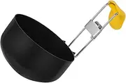 TIDTALEO Heat Resistant Foldable Non-Stick Stainless Steel Design for Making Poached Eggs Steaming Vegetables for Home Cooking