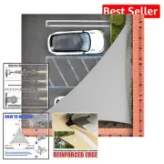 15' x 18' Triangle Sun Shade Sail in Grey with 3- - Custom Sizes