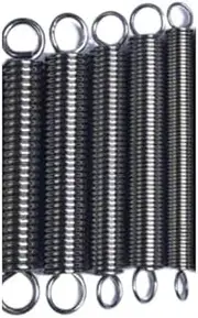 5pcs 0.7mm*10mm*90mm Extension Spring Pulling Tension Springs 304 Stainless Steel Hook Elastic Ring Extended Resiliency Coil
