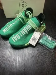 Size 5.5 - ADIDAS NMD Men’s Human Race Green NEW With OG Box Tags And Laces