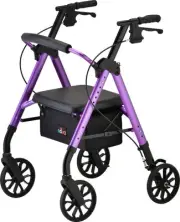 NOVA Medical Products Star 8 Rollator Walker with Perfect Fit Size System Lig...