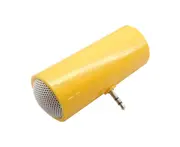 Bluebird Mini Portable 3.5mm Stereo Speaker Music Sound Amplifier for Mobile Phone Tablet-Yellow