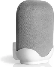 Smart Speaker Wall Mount Stand Fixed Holder Desktop Speaker Stand Compatible with Google Nest Audio Smart Speaker (White)