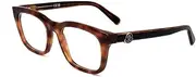 [Moncler] Frame ML5182 052 Dark Havana 51/19/145 Man Eyeglasses, 052 Dark Havana, 51/19/145