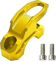 HJQHYLDZ Motorcycle Helmet Hook Carry Luggage Bag Storage Hanger Holder Compatible With Benelli Trk 502X 502 X 502C 702 Trk502x TNT 125 300 600(Gold-NO logo)