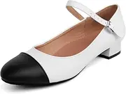 [Asyusyu] Character Shoes for Women Dance Shoes,Stylish Ankle Strap Low Heels for Ballroom,Salsa,Tango