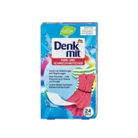 在飛比找蝦皮購物優惠-德國 DM 洗衣防染色片 24片 Denkmit 洗衣片 網