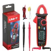 UNIT TRMS Digital Clamp Meter NCV AC/DC Amp Volt Ohm Cap Temp Freq Tester UT210D