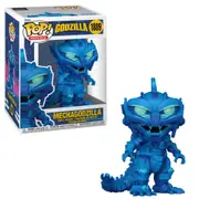 Godzilla Retro Futurism Mechagodzilla Blue Premium Funko POP! Vinyl