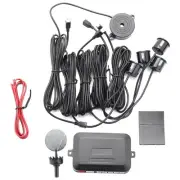 Car Parking Sensor Parktronic 4 Sensors 22 Mm With Buzzer Reverse Backup 2769