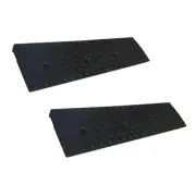 2x Rubber Threshold Ramp Access Ramp 50mmWheelchair Disability Access Trolley