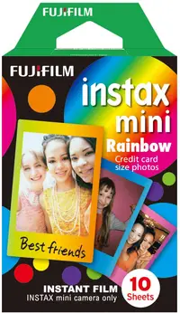 在飛比找樂天市場購物網優惠-富士 FUJI instax 拍立得相機 即可拍底片 彩虹 