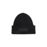 [Jacquemus] Jacquemus-Black Le Bonnet Gros Grain Alpaca Wool Hat-Donna OS OS