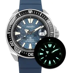 【SEIKO 精工】PROSPEX 魔鬼魚/魟魚武士 200米潛水機械錶 SK038(4R35-03W0H/SRPF79K1)