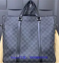 在飛比找Yahoo!奇摩拍賣優惠-里昂二手正品  LOUIS VUITTON(路易威登) 黑灰