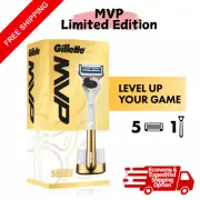 Gillette Limited Edition MVP Set 1 Razor Handle + 5 Blades + Razor Stand