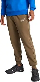 [PUMA] Men's Chocolate Chip/Alpine Snow ESS+ Embroidery Logo Pant