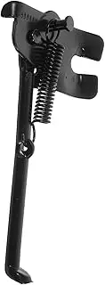 GANAZONO Bike Kickstand Side Stand Base Bicycle Parking Rack Rear Cycling Kickstand Kickstands Bike Stand Kick Stand Portable Stand Mounted Foot Kickstand for Ebike Upright Foldable Black