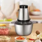 Large Capacity Stainless Steel Mincer Efficient Meat Slicer Meat Grinder Home